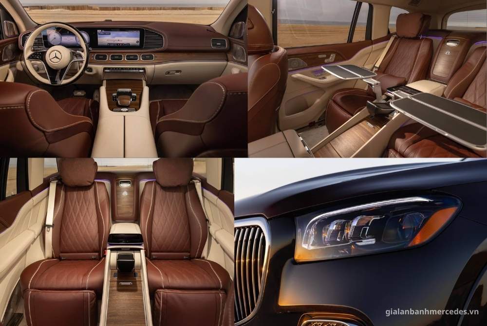 Maybach GLS600 Facelift nội thất