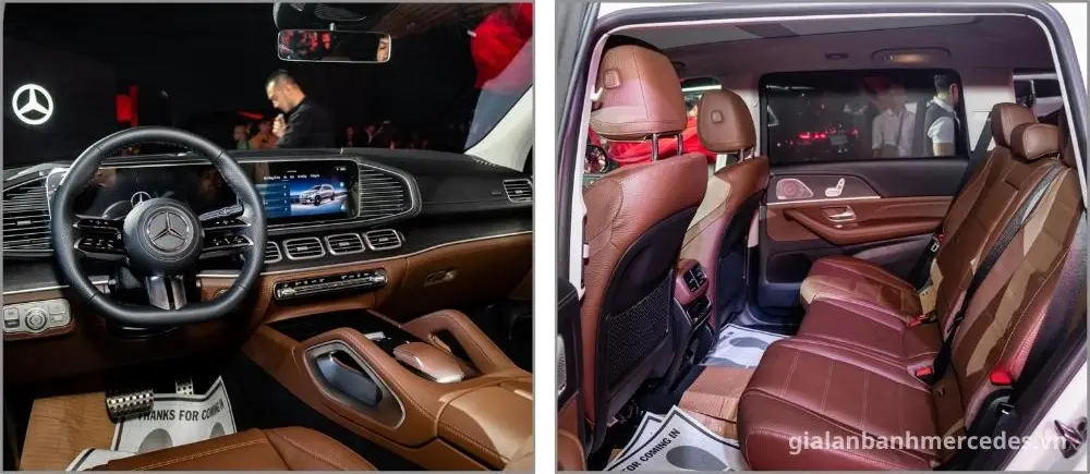 nội thất GLS450 FACELIFT tại triển lãm