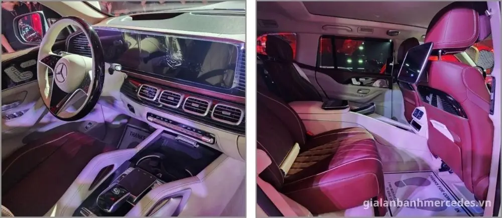 nội thất MAYBACH GLS600 tại triển lãm