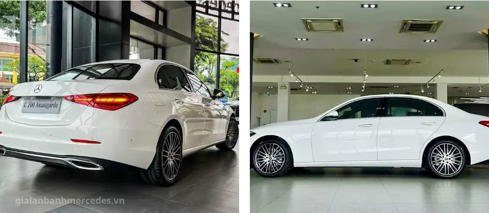 C200 Plus đuôi xe