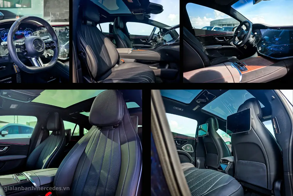 Nội thất Mercedes-Benz EQS 580 