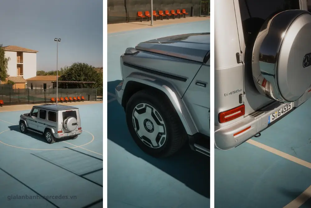 Chi tiết mâm xe Mercedes G-Class G450d