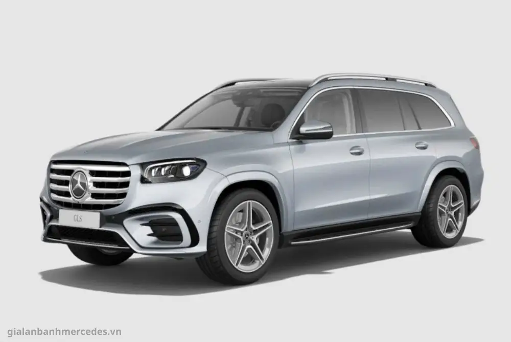 Mercedes GLS 450 màu xám Graphite Grey