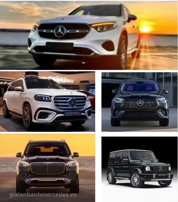 Top 5 SUV hạng sang Mercedes đáng mua nhất 2025 tại Việt Nam