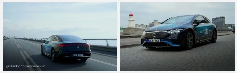 Mercedes EQS thử nghiệm pin thể rắn tại châu Âu