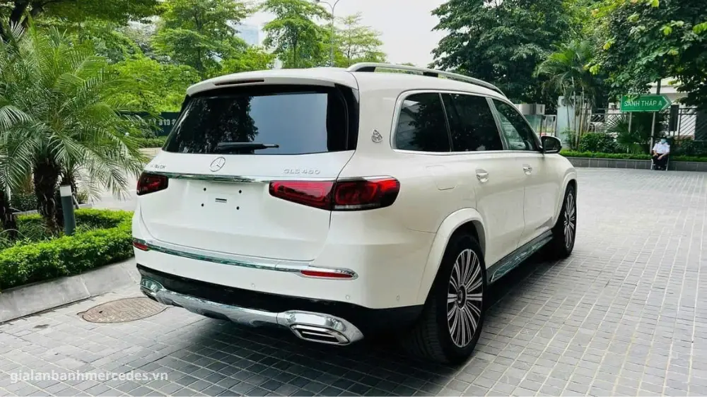 Ngoại thất sang trọng của Maybach GLS 480 2025