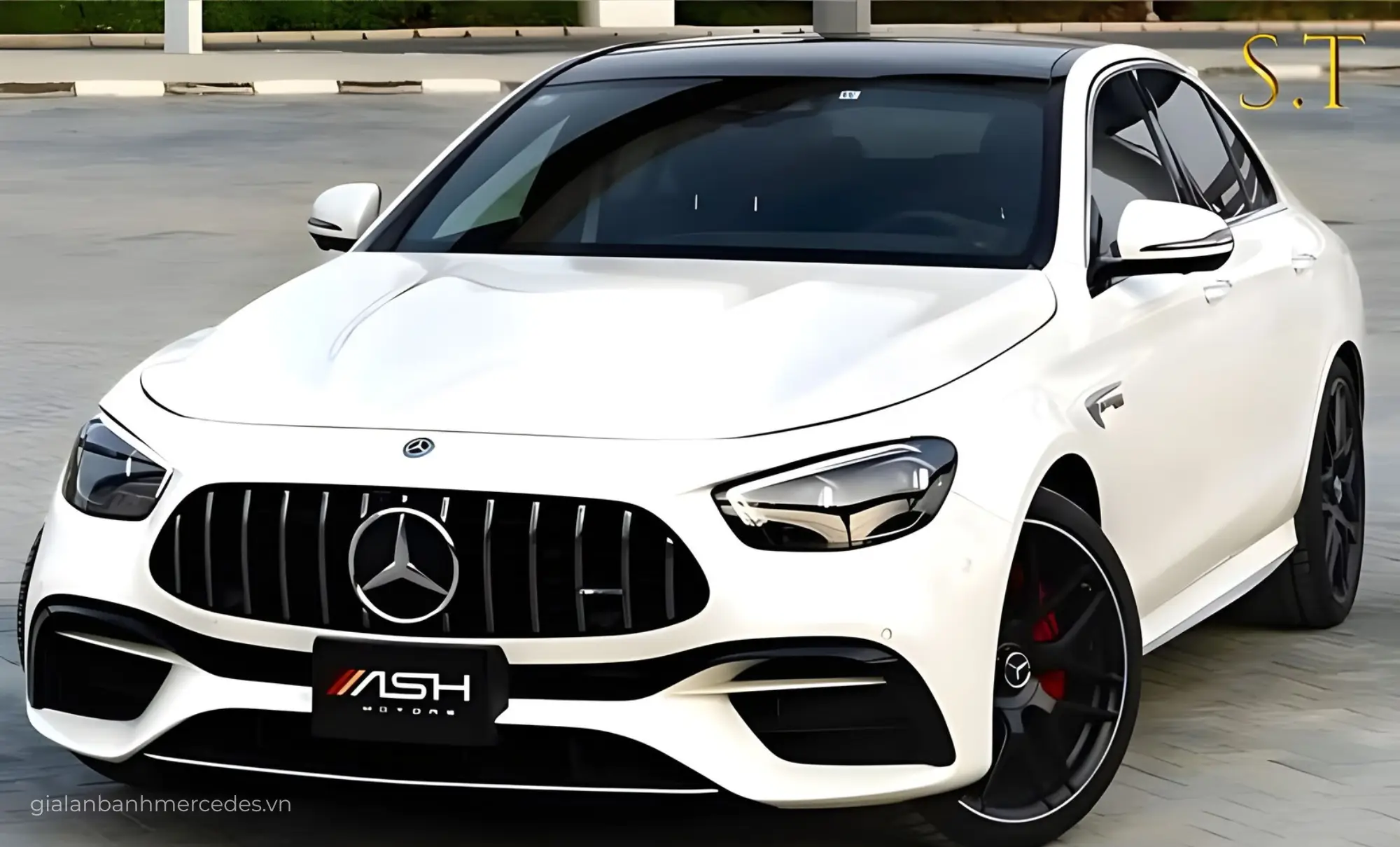 Thiết kế đầu xe Mercedes-AMG E63 S với lưới tản nhiệt Panamericana